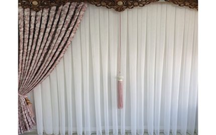 Lustrous Linen Curtain