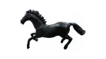 Aluminium Decorative Horse Black 4