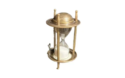 Sand Clock Stone and Brass