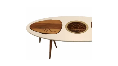 Center Table with Stool