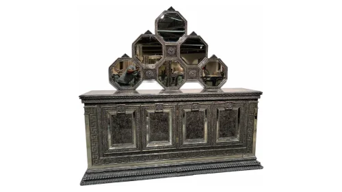 Versace Dining Console and Mirror
