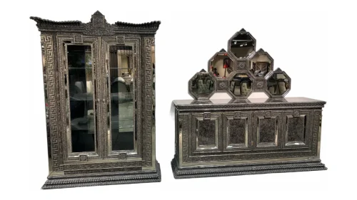 Versace Dining Cupboard and Console Mirror