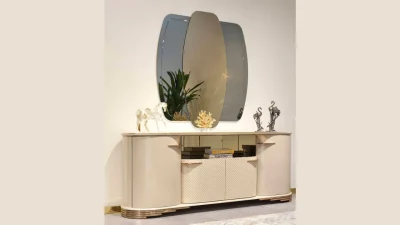 Paris Kad Dining Set Console Mirror