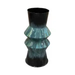 Los Cabos Iron Vase 20.75x10.5