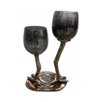 Votive Holder   Bronze & Gold