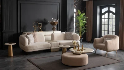 Stone Sofa Set