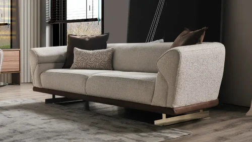 Bronze Sofa Set Triple