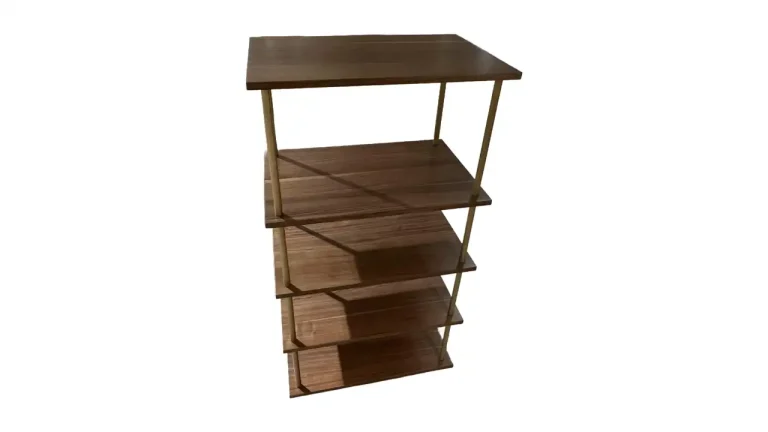 Types of Furniture: A Guide for Nigerian Homes (2026) 10 Nove bookshelf with open wooden shelves in a natural wood finish