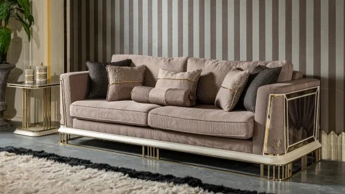 Bugatti Sofa Set Triple