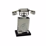 Crystal Telephone Ornament