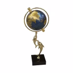 Dolphin Globe Ornament