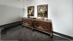 Nova Ret Dining Set Console And Mirror