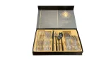 Plain Steel Kitchen Cutlery Set 24 PCS 2443 4 (2)