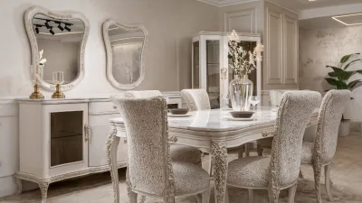 Champange Royal Dining Set | Vento Furniture