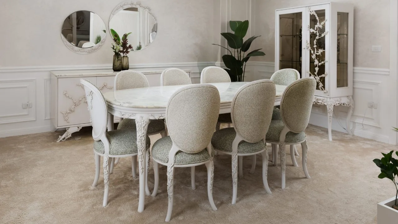 Flory Dining Set Flory Dining Set | Vento Furniture