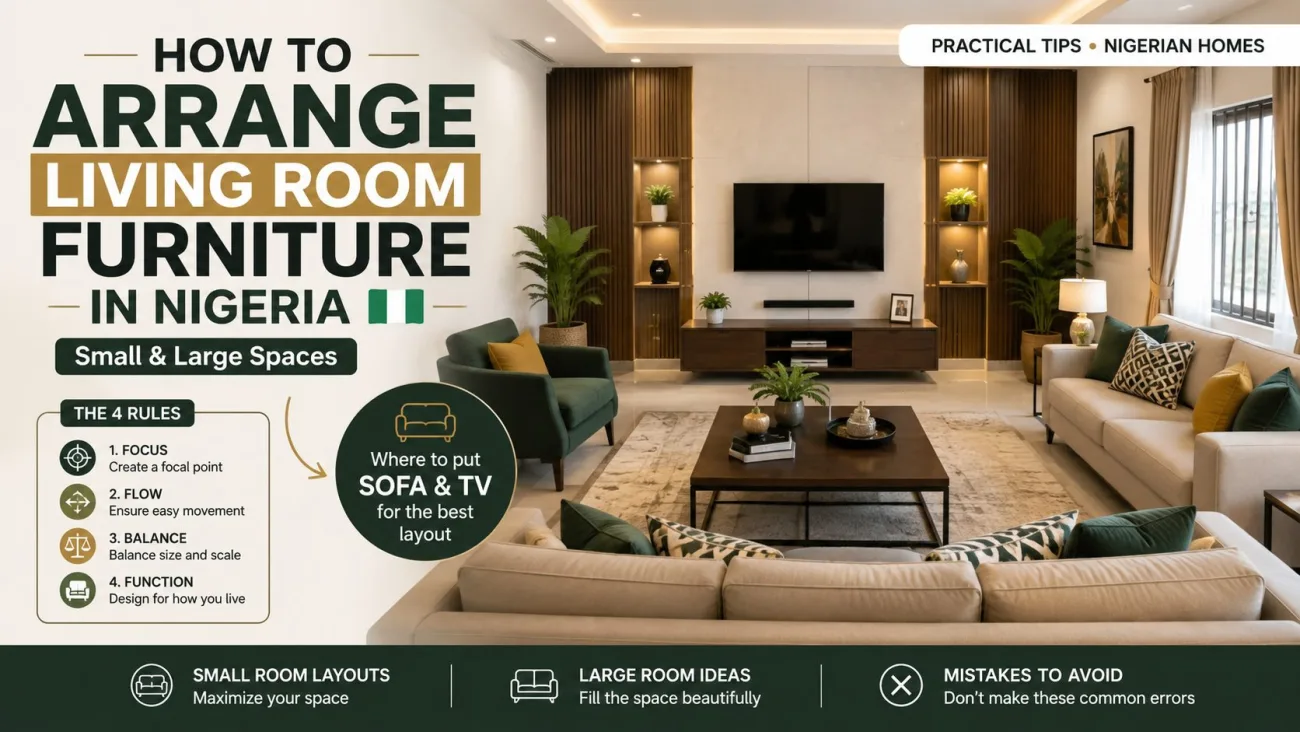how to arrange living room furniture
